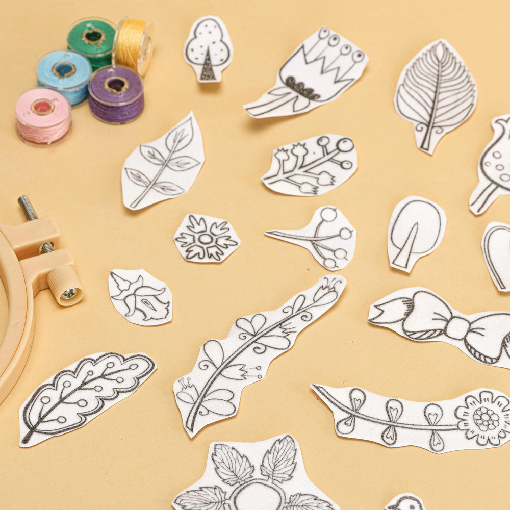 กระดาษปักลายละลายน้ำได้, ลายปั - Embroidery Meaning บทวิจารณ์และราคา