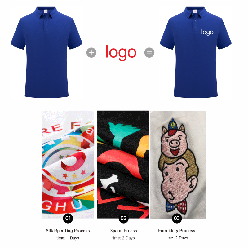 KAISING คุณภาพสูงผ้าฝ้ายเสื้อโ - Embroidery Design Logo บทวิจารณ์และราคา