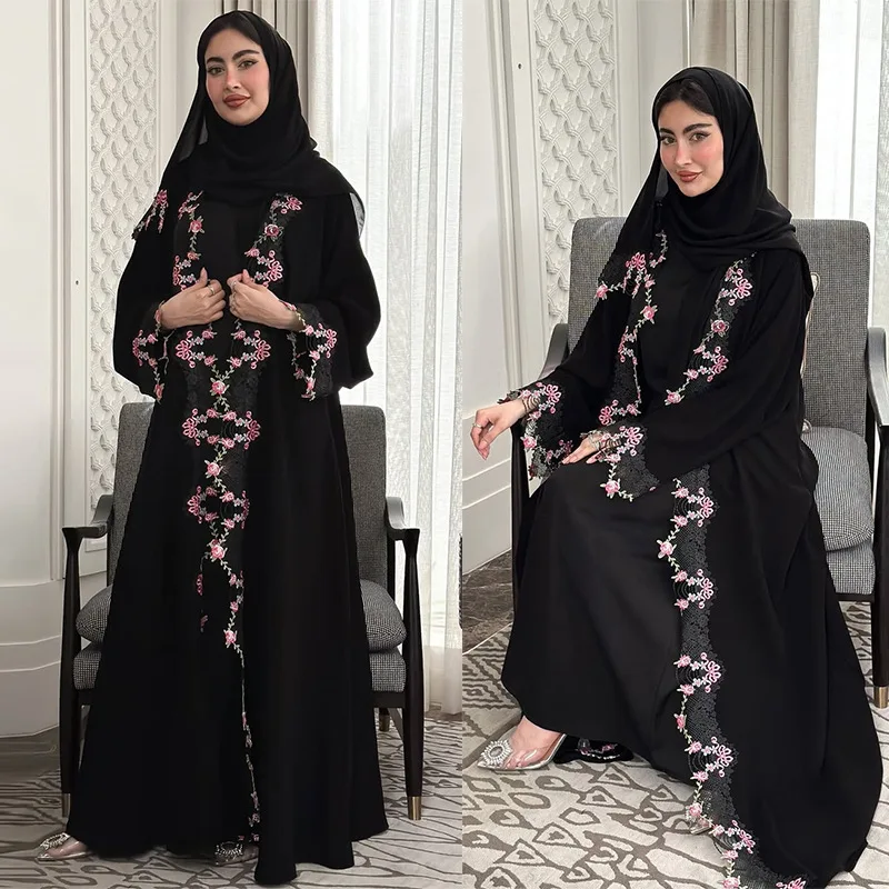 ชุดกิโมโนปักลายสีดำ จาลาบียะ อ - Embroidery Kebaya บทวิจารณ์และราคา