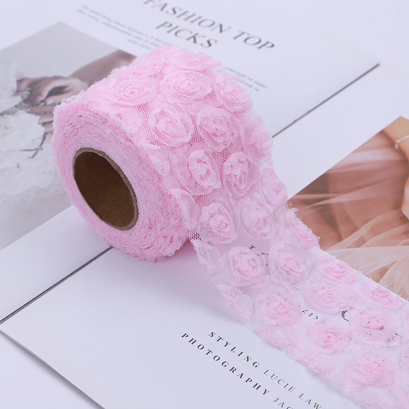 91 ซม. ดอกกุหลาบสามมิติ ปักลาย - Embroidery Rose บทวิจารณ์และราคา
