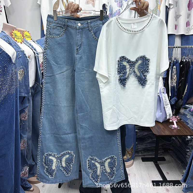 ชุดเซ็ตสองชิ้นสำหรับผู้หญิง สไ - Embroidery Cotton Shirt บทวิจารณ์และราคา