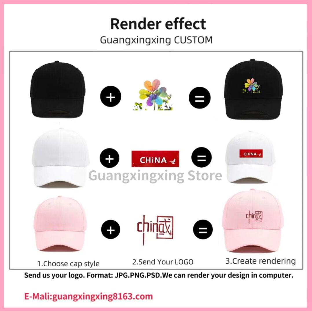 หมวกปักโลโก้แบบกำหนดเอง หมวกปั - Embroidery Design Logo บทวิจารณ์และราคา