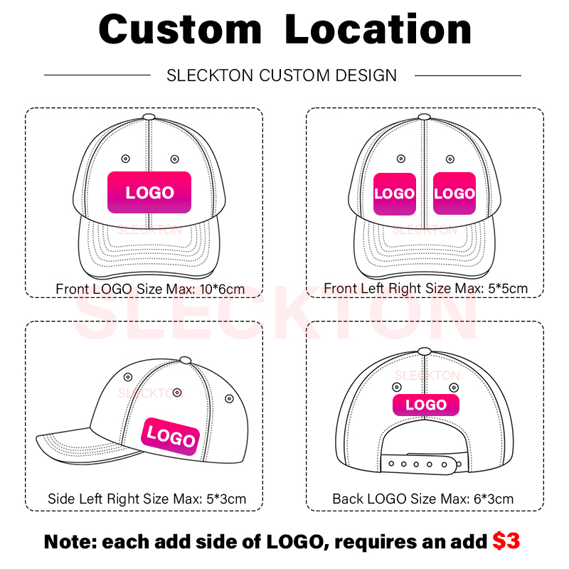 Sleckton หมวกเล่นเบสบอลโลโก้สำ - Embroidery Design Logo บทวิจารณ์และราคา
