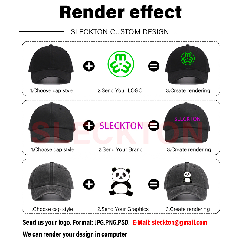 Sleckton หมวกเล่นเบสบอลโลโก้สำ - Embroidery Design Logo บทวิจารณ์และราคา