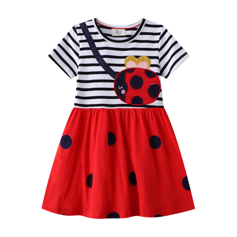 กระโดดเมตรใหม่มาถึง Ladybug เย - Embroidery Lady Bug บทวิจารณ์และราคา